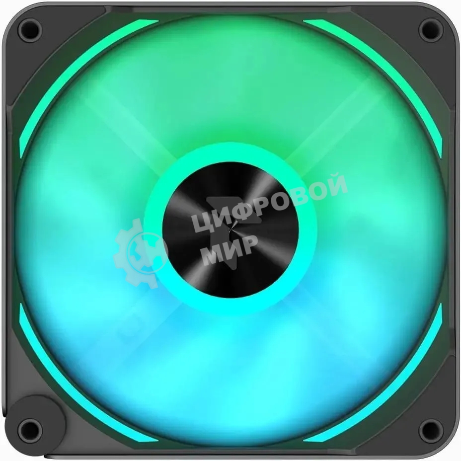 Вентилятор для корпуса Aerocool / Formula APNX FP2-120 PWM ARGb черный, 120 мм, 1800 об/мин, 33 дБ, 4 pin