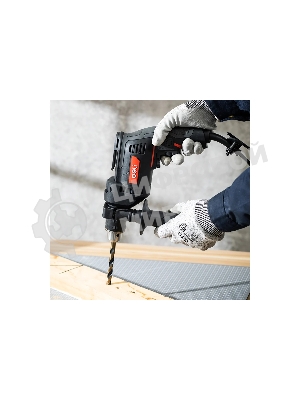 Дрель Deli DE-CZ13-1E, 680Вт, сетевая, ударная