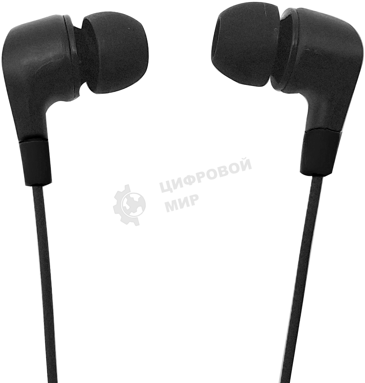 Проводные наушники Oklick HS-S-250 черный, внутриканальные, Jack 3.5 мм