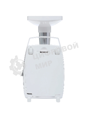 Мясорубка электрическая Аксион М34.01 белый, 1500 Вт, 1.7 кг/мин, защита от перегрузки, насадки - 5