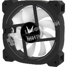 Вентилятор для корпуса Formula Nulight 12BK RGb 120х120x25 черный 3-pin 4-pin (Molex) 19.06дБ (NULIGHT 12BK FR) Ret