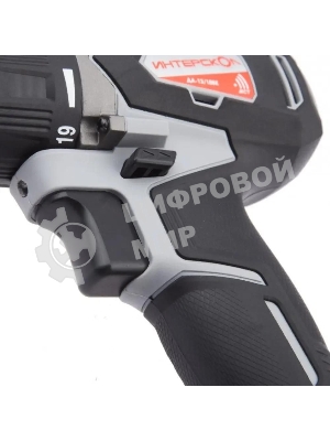 Дрель-шуруповерт аккумуляторная ИНТЕРСКОЛ ДА-13/18ВК, Аккумуляторный, 18В, Без АКБ и ЗУ, Кейс