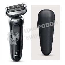Электробритва сетчатая Braun Series 7 71-N1000S реж.эл.:3 питан.:аккум. черный