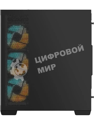 Компьютерный корпус Gigabyte Gb-C500P ST черный без БП ATX 3x120мм 6x140мм 2xUSB 3.0 1xUSB3.1 audio bott PSU