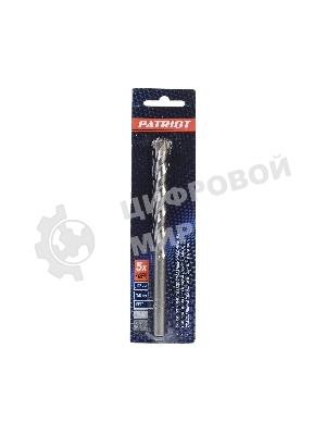 Сверло EDGE by PATRIOT по бетону 12x150 мм, 1 шт в блистере