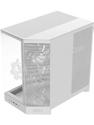 Компьютерный корпус без блока питания Case NZXT H9 Flow RGb+ (2025), Midi-Tower, TG, 6x140мм RGb + 1x120мм RGb, 2xUSB-A 3.2 + 1xUSB-C 3.2, E-ATX, ATX, mATX, mITX белый