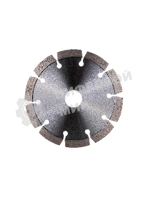 Диск алмазный Gross ф125х22,2мм, лазерная приварка сегментов, сухое резание