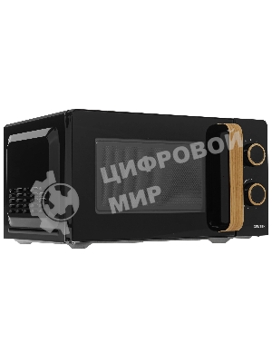 Микроволновая печь Centek CT-1559 черный, 20 л, 700 Вт, переключатели - поворотный механизм