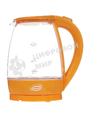 Чайник электрический Великие Реки Дон-1 оранжевый