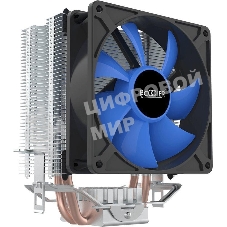 Кулер для процессора PcCooler S93 V2 Soc-AM5/AM4/1200/1700/1851 черный 3-pin 26.4dB Al+Cu 100W Ret (R3-I210WBKNXX-GL)