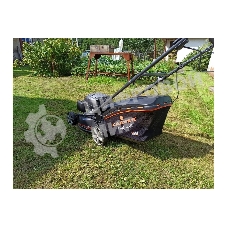 Газонокосилка CARVER LMG-2646HM бенз., 2.6 кВт, шир.46см колеса 7''/8'' травосб.65л мульчиров.