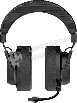 Гарнитура Defender Grendel чёрный, проводная, съёмный микрофон, подсветка