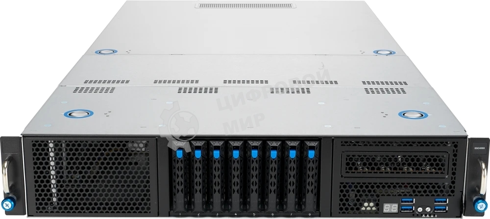 Серверная Платформа ASUS ESC4000-E10S Rack 2U,2xSocket P+(LGA 4189),16xRDIMM/LR-DIMM/3DS(3200),8xSFF SATA/SAS(upto8xNVMe),1xM.2,1xOCP 3.0,2x1GbE,2x1600W,ASMB10-iKVM