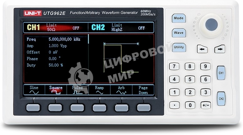 Генератор сигналов UNI-T UTG962E