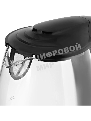 Чайник электрический Vitek VT-1122 TR бесцветное стекло (стекло, 1.7 л, 2200 Вт)