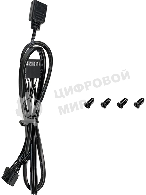 Вентилятор для корпуса Deepcool FL12R Reverse ARGb 120х120x25 черный 4-pin 33.9дБ (R-FL12R-BKAPN1-G)