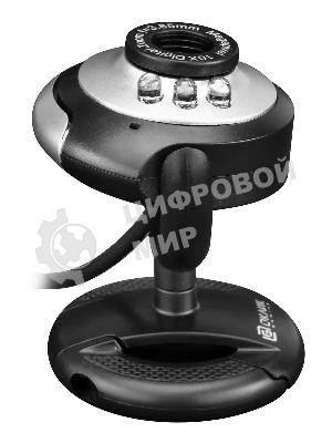 Веб-камера OKLICK OK-C8825 640x480, 30 кадр/с, USB Type-A, микрофон, черный/белый