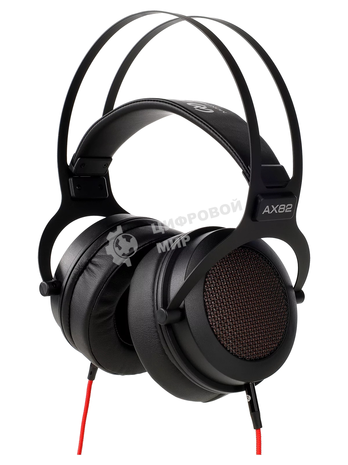 Проводные наушники Axelvox AX82 черный, полноформатные