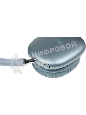 Беспроводные/проводные наушники Hoco W35 Air Triumph голубой, полноразмерные, Bluetooth + проводной, до 45 ч