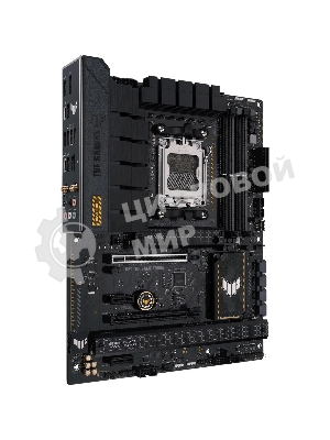 Материнская плата ASUS TUF GAMING B650-PLUS WIFI, AM5, AMD B650, 4xDDR5, 4xSATA, 3xM.2, 1xPCI-E 4.0 x16, 1xPCI-E 4.0 x4, 2xPCI-E x1, 1xHDMI, 1xDP, 1x 2.5Gb LAN, 2xUSB-A 3.2 Gen 2, 4xUSB-A 2.0, 1xUSB-C 3.2 Gen 2, 5x3.5 мм, 7.1, ATX