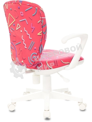 Кресло Бюрократ KD-W10AXSN малиновый, ткань, 120 кг