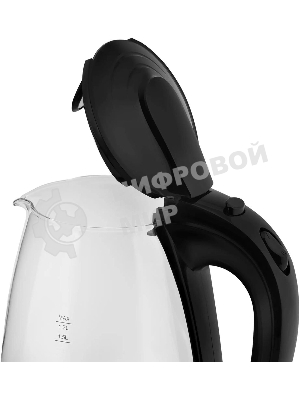 Чайник электрический Vitek VT-1122 TR бесцветное стекло (стекло, 1.7 л, 2200 Вт)