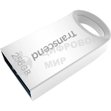 Флешка USB Transcend JetFlash 710S (TS256GJF710S), 256Gb, USB 3.0, R/W 90/40, серебристый