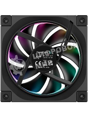 Вентилятор для корпуса Deepcool FL12R Reverse ARGb 120х120x25 черный 4-pin 33.9дБ (R-FL12R-BKAPN1-G)