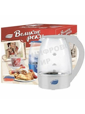 Чайник электрический Великие Реки Дон-1 белый