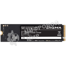 Накопитель SSD Digma Mega P5 DGSM3512GP53T, 512Gb, PCIe 3.0 x4, M.2 2280, NVMe, R/W 2900/2000