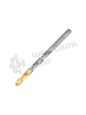 Набор сверл по металлу Denzel 2-8мм, Р6М5К8-TiN, Golden Tip, 6 шт