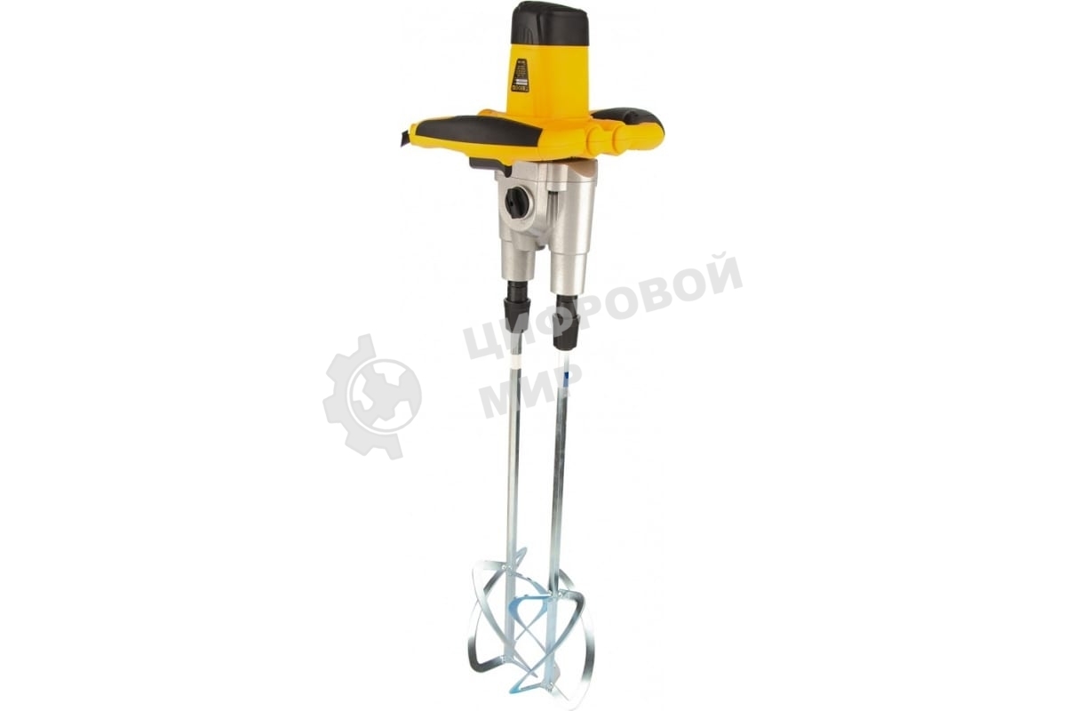 Миксер строительный Denzel EM-2-1600 1600 Вт 200-480/250-680 об/мин