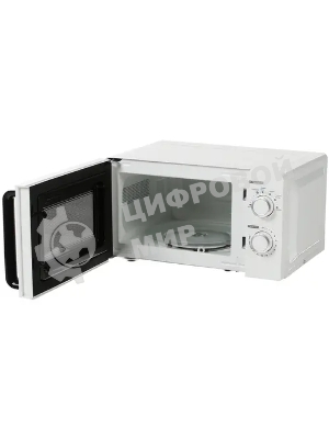 Микроволновая печь JVC JK-MW120M белый, 20 л, 700 Вт, переключатели - поворотный механизм