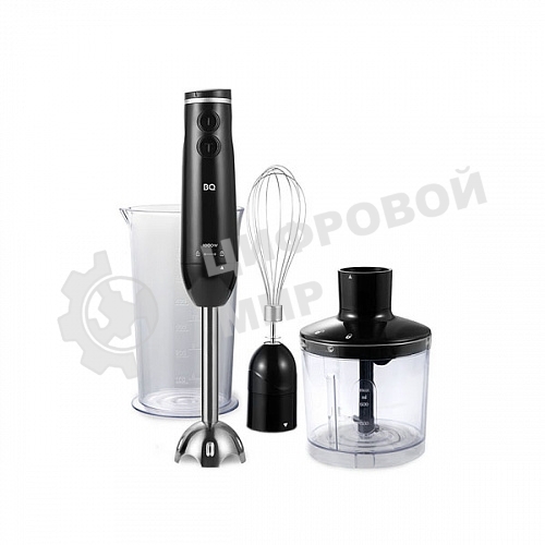 Блендер погружной BQ HB1031SS Black, Мощность 1000 Вт