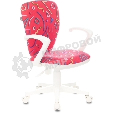 Кресло Бюрократ KD-W10AXSN малиновый, ткань, 120 кг