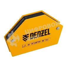 Фиксатор магнитный Denzel для сварочных работ усилие 25 LB, 30х45х60х75х90х135 град.