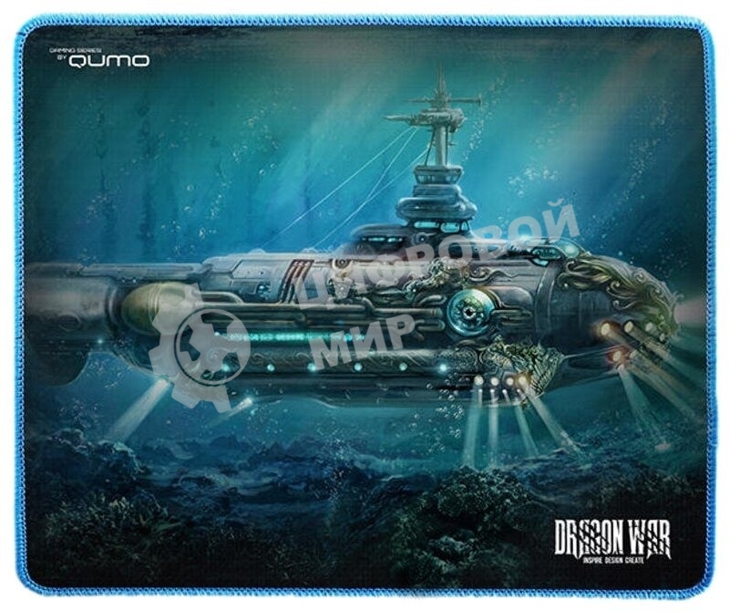 Коврик Qumo Nautilus для мыши, 280x230x3 мм