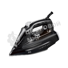Утюг BQ SI1002 черный, 2600 Вт, 30 г/мин, 140 г/мин, 320 мл