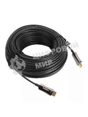 Активный оптический кабель HDMI 19M/M,ver. 2.0, 4K@60 Hz 40m VCOM