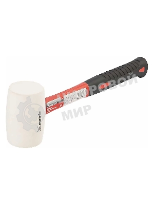 Киянка Matrix 11195 резиновая, 225 г, белая резина, фибергласовая рукоятка