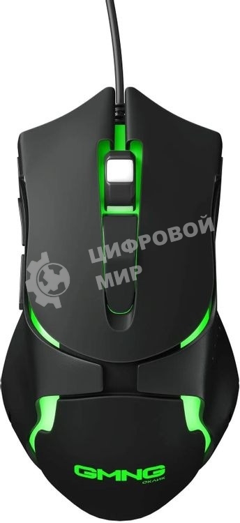 Мышь проводная GMNG 703GM черный, 3200 dpi, USB, кнопки - 6
