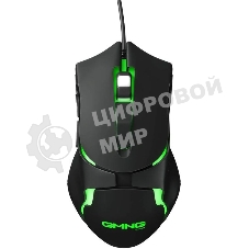Мышь проводная GMNG 703GM черный, 3200 dpi, USB, кнопки - 6