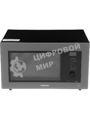 Микроволновая печь Samsung MC32DB7746KC/BW антрацит, 32 л, 1400 Вт, переключатели - сенсор, поворотный механизм