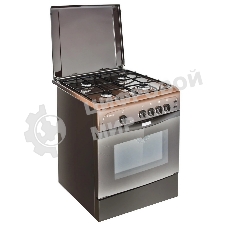 Плита газовая Gefest ПГ 1200 С6 К19 коричневый, конфорок 4 шт, духовка 63 л, 60 см x 85 см x 60 см