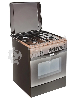 Плита газовая Gefest ПГ 1200 С6 К19 коричневый, конфорок 4 шт, духовка 63 л, 60 см x 85 см x 60 см