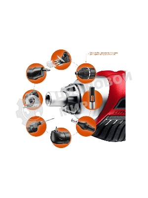 Отвертка аккумуляторная Зубр ViX ЗО-Е-3.6 Ли 3.6 В, в коробке с 10 битами