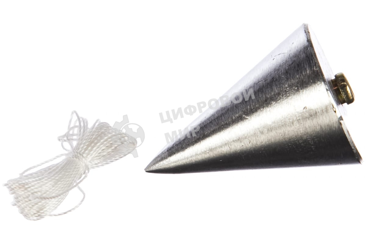 Отвес Matrix конусный, 400 г, шнур 5 м