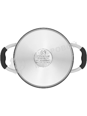 Кастрюля Rondell Stern RDS-019, 4.7 л, 24 см, с крышкой, серый