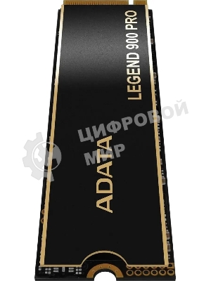 Накопитель SSD ADATA LEGEND 900 PRO, 4Tb, PCIe 4.0 x4, M.2 2280, NVMe, R/W 7400/6500, с радиатором