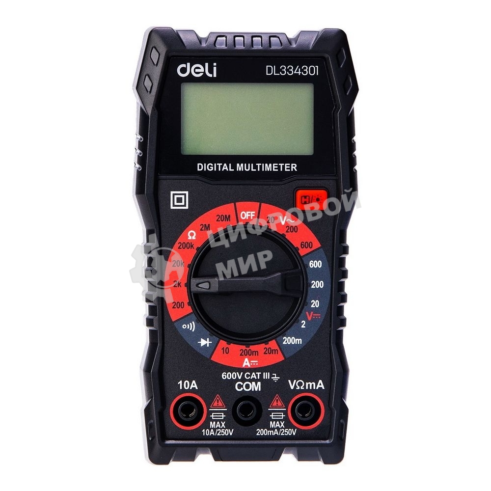 Цифровой мультиметр Deli DL334301